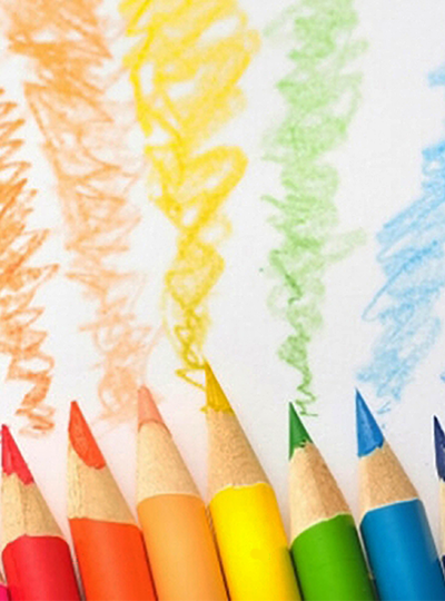 色鉛筆の写真